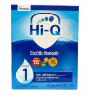 [ฟ้า-250g] Hi-Q Prebio ProteQ 250 g. ไฮคิว พรีไบโอโพรเทก 250 กรัม ช่วงวัยที่ 1 (Exp.30/5/24)