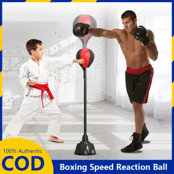 Free Standing Punching Bag Speedball Boxing Reflex Training Target
