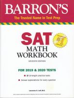 BARRONS SAT MATH WORKBOOK 7ED. BY DKTODAY