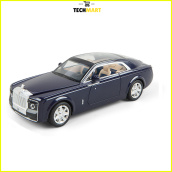 Xe mô hình siêu xe Rolls Royce Sweptail tỉ lệ 1 24 XLG màu Đen tím than