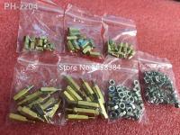 150Pcs/packs M3 3x6 Male Female Brass Standoff Spacer PCB Board Hex Screws Nut Assortment