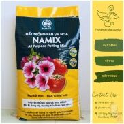 Đất namix trồng rau 5dm3 đất trồng rau sạch đất trồng hoa hữu cơ thiên