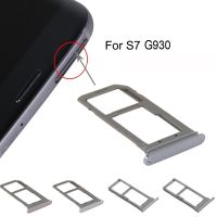 For Samsung Galaxy S7 G930 G930F G930FD G930A G930P Original Phone Housing New SIM Card Adapter And Micro SD Card Tray Holder