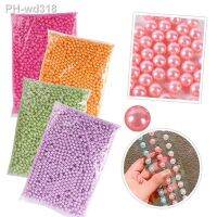 Loose 3mm-10mm 23 Color No Holes Pearl DIY Plastic Imitation Pearl beads for needlework Jewelry Making