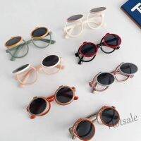 【hot sale】✣✱ D03 Clamshell Baby Glasses Cute anti-UV Sunglasses 1-7 Years Old