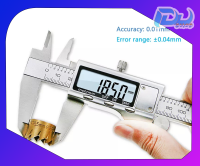 Vernier Digital เวอร์เนียร์ ดิจิตอล ตัวเครื่องสแตนเลส ตัวเครื่องโลหะ LCD Digital Electronic Carbon พร้อมถ่านพร้อมส่ง!!