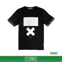 เสื้อแขนสั้น  7th street รุ่นBlack Label ลาย NYC รุ่น ED4002  ของแท้100%พร้อมส่ง