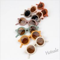 【hot sale】✳ D03 Childrens round frame sunglasses cute sunglasses men and women baby cool sunglasses