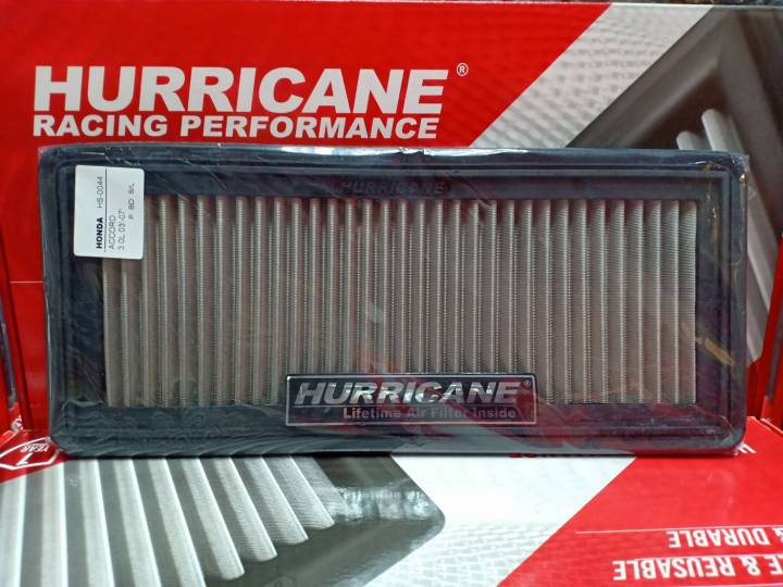 hurricane-กรองอากาศสแตนเลส-honda-accord-g7-v6-3-0l-ปี-2003-2007