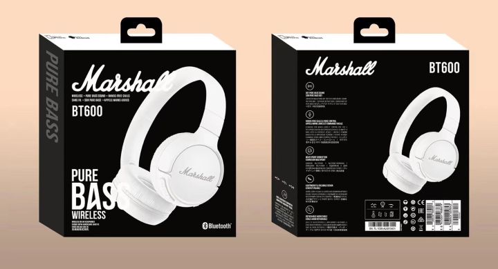 หูฟังบลูทูธ-หูฟังไร้สาย-tws-marshall-รุ่น-bt600-bluetooth-หูฟังเสียงดี-สายเกมสายฟังเพลง-ฟังเพลง-เบสแน่น-สวมใส่สบายไม่เจ็บหู-ยังไม่มีคะแนน