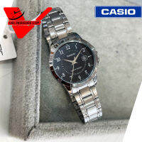 Casio Standard นาฬิกาข้อมือสุภาพสตรี (ประกันCMG ศูนย์เซ็นทรัล 1 ปี) สายสเตนเลส รุ่น LTP-V004D-1B2 (หน้าดำ) LTP-V004D-2B (หน้าน้ำเงิน) LTP-V004D-7B (หน้าขาว)