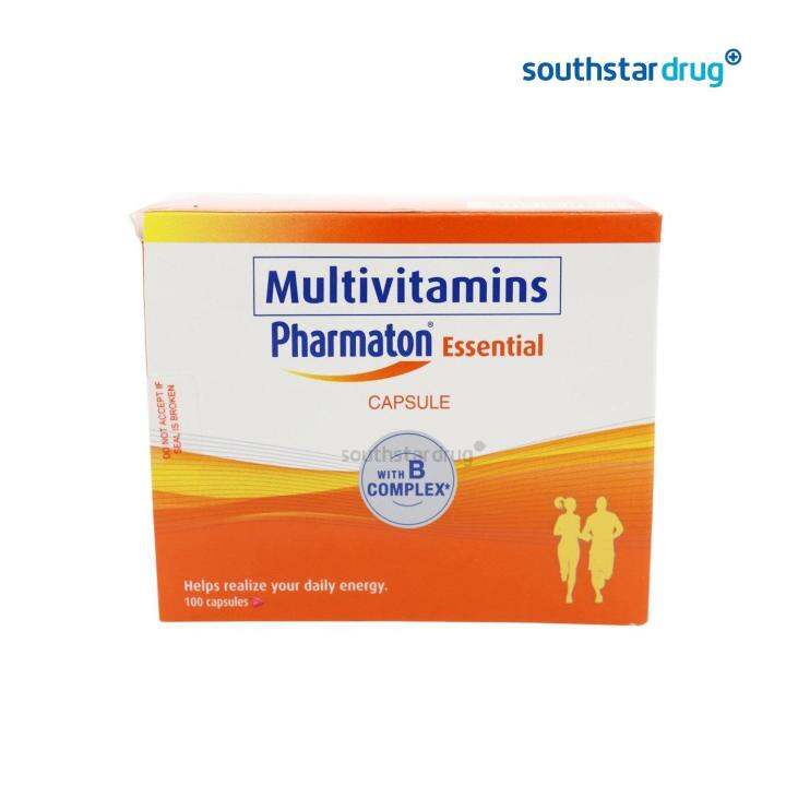 Pharmaton Essential Capsule 10s Lazada PH