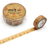 mt bonfire MTEX1P212 เทปตกแต่งวาชิ ลายแคมป์ไฟ แบรนด์ KAMOI mt masking tape ประเทศญี่ปุ่น