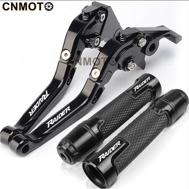 for-suzuki-raider-r150-r150-fi-modified-6-stage-adjustable-foldable-brake-clutch-lever-with-handlebar-grips-glue-set