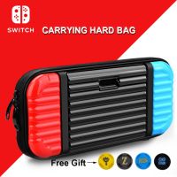 กระเป๋าเปลือกแข็งพกพาสำหรับ Nintendos เคสเก็บของคอนโซลเคสสำหรับเดินทาง Nintendos กระเป๋าถือสำหรับนินเท็นโดสวิตช์อุปกรณ์เสริมเกม