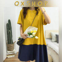 QXshop ?เดรสสุดปัง ดีเทลคือเริศจึ้งสุดในย่านนี้? คือแบบว่าดีเทลทูโทน สีสันต์น่ารักกรุบกรุบ แมชท์ได้ทุกลุค ดีเวอร์?