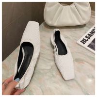 20212020 Fashion Square Toe Vintag Flat Shoes Women Slip On Ballerina Shallow Ballet Flat Zebra Pattern Brand Shoes zapatillas mujer