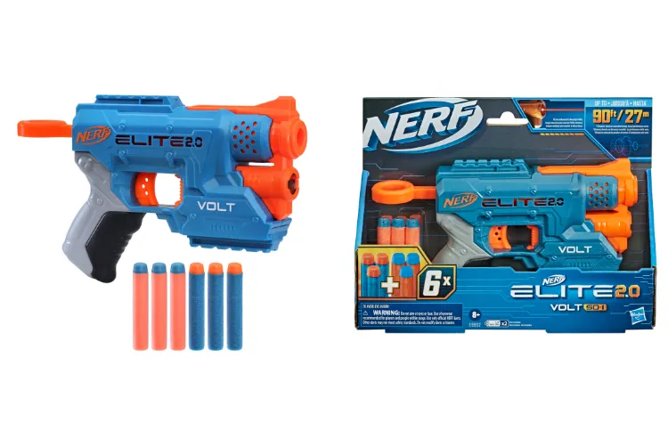 Nerf Elite 2.0 Volt SD-1, Includes 6 Official Nerf Elite Darts