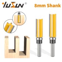 【DT】hot！ YUSUN 8MM Shank Four Carbide Pattern Bit Router Woodworking Milling Cutter Wood Face Mill End