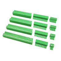 10ชิ้น KF2EDGK 3.81 2 P ~ 12 P PCB เทอร์มินัลบล็อก15EDGK 3.81มิลลิเมตร2ขา ~ 12ขาที่นั่งด้วยสกรูหลุม