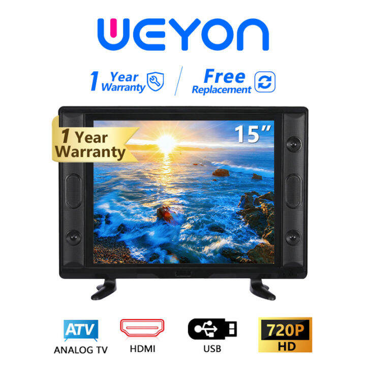 ทีวีราคาถูกๆ-ทีวีขนาด-19-นิ้ว-hd-led-tv-ทีวีหลายหน้าจอพร้อม-hdmi-usb-av-vga-พอร์ตทีวี