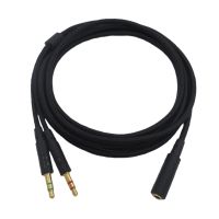 TECHCHIP 3.5mm Universal 2 in 1 Gaming Headset Audio- Extend Cable for HyperX Cloud II/Alpha-/Cloud Flight/Core Headphone