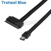 Dual Power eSATA USB 12V 5V Combo to 22Pin SATA USB Hard Disk Cable