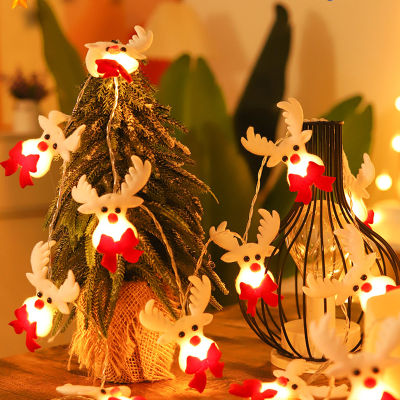 ABL ไฟ LED ต้นคริสต์มาสซานตาคลอส LED สายไฟตกแต่งคริสต์มาสตกแต่งบ้านของขวัญคริสต์มาสปีใหม่