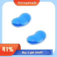 HONEYDEWD 2PCS ฤดูร้อนฤดูร้อนฤดูร้อน สีฟ้าสีฟ้า บรรเทาอาการปวด แผ่นรองข้อมือ ซิลิโคนเจล ที่พยุงข้อมือ หมอนมือมือ