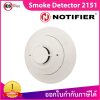 อุปกรณ์ตรวจจับควัน (Smoke Detector) Photo smoke detector w/ Base (B401) มีไฟกระพริบบอกสถานะ รุ่น 2151 ยี่ห้อ Notifier มาตรฐาน UL