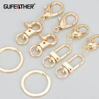 《Suellen jewels》Guellen Jewelss】อุปกรณ์ M817jewelry GUFEATHER Reachessoriespass Free18k ทอง Platedclasp Hooksdlace Braceletjewelry Making10pcs /Lot