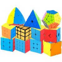 MOYU ความเร็วเมจิก Cube 3X3X3 4X4X4 5x5ปริศนา Stickerless เมจิก Cube การศึกษาการเรียนรู้ Cubo Magico ของเล่นสำหรับเด็กเด็กของขวัญ