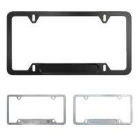 Car Front License Plate Bracket Exterior Decor Plate Cover Car Tag Frame Exterior Decor Car Ornament Rear Bracket Front Rear License Plate Bracket Plate Frame for Car brilliant