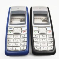 【☊HOT☊】 diyi45718 ฝาหลังที่อยู่อาศัยแบบเต็มรูปแบบสำหรับ Nokia 1110 1112ปกเคสด้านหลังปุ่มแป้นพิมพ์ภาษาอังกฤษกรอบกลางปลอกหุ้ม