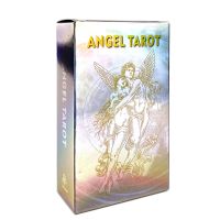 【YF】 Angel Tarot Deck Mysterious Divination Cards for Women Girls Party Board Game Table Card Playing