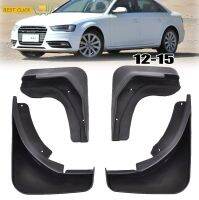 Mud Flaps สำหรับ Audi A4 B8 2012-2015 Facelifted Mudflaps Splash Guards Mud Flap ด้านหน้าด้านหลัง Mudguards Fender อุปกรณ์เสริม2013 2014