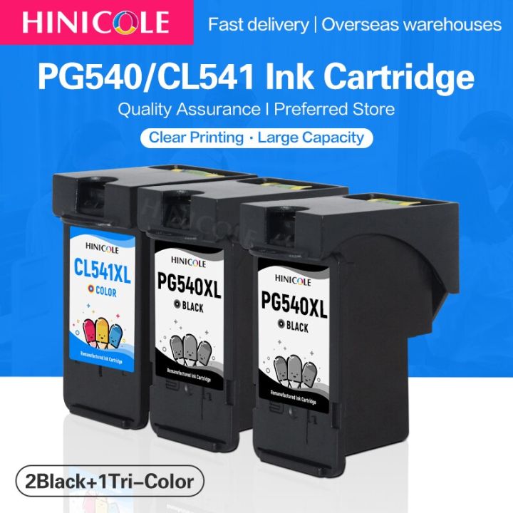 Original Canon PG-540 /XL BK CL-541 /XL Color Ink Cartridges for