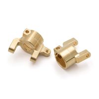 KYX Racing Front Axle Brass Heavy Weight C Hub Upgrades Parts Accessories for 1/10 RC Crawler Car Axial SCX10 II 90046 90047