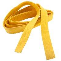 สายคาดเอวผ้า Piqué สำหรับศิลปะการต่อสู้ 3.10 เมตร (สีเหลือง) Piqu? Martial Arts Belt 3.10 m. (Yellow)