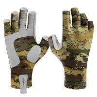 Riverruns Fingerless Fishing Gloves are designed for Men and Boating Kayaking Hiking Cycling