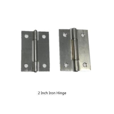 【YP】 2 pçs Polegada 48x33x0.8mm mini dobradiça plana ferro portas de armário janelas caixa madeira diy