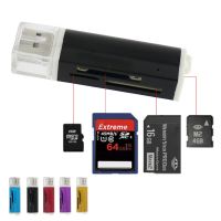 【CW】 USB2.0 Micro SD Card Reader External TF Flash Memory Cards Adapter MCC Multi-function Carte reader free shipping