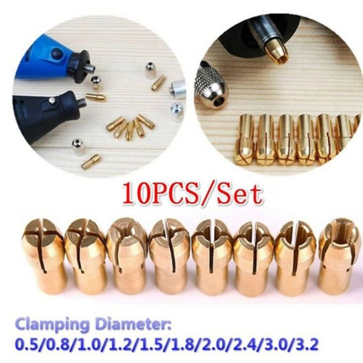 USEFUL TOOL Collect Brass Micro Dremel Mini Drill Chucks Collet for