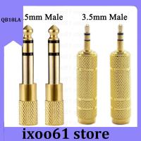 ixoo61 store 3.5mm Male to 6.5mm Female Jack Stereo Headphone Audio Adapter Home Connectors Adapter Microphone Audio Adapter