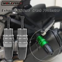 For Honda NC700SX NC750SX CB500X CB650F CB400 Frame Slider Anti Crash Caps Exhaust Sliders Motorcycle Accessories Parts