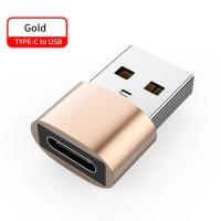 1ชิ้น Usb Otg ตัวผู้ไปยัง Type C ตัวเมียอะแดปเตอร์อะลูมินัมอัลลอยขั้วต่อ Usb ขนาดเล็กสำหรับ Iphone 14 13 12 11 Pro Max แบบพกพา