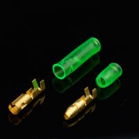 20sets=80pcs 4.0 bullet terminal car electrical wire connector diameter 4mm pin set Female + Male + Case Electrical Circuitry Parts Electrical Circuit