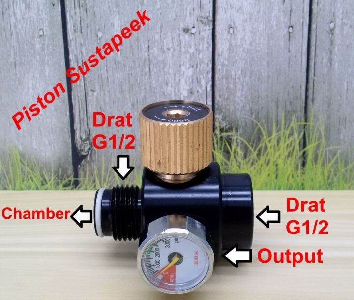 Regulator APR (Adjustable Paintball Regulator) / Seting Dari Luar