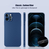 For 13 Pro Max Case Business Shockproof Carbon Fiber Ultra Thin Full Protect Phone Cover for 12 Pro Max 13