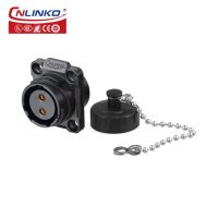 Cnlinko M20 2/3/9 Pin สายเคเบิลอิเล็กทรอนิกส์ To Board Pbt แผงพลาสติกเมาท์12V 5a-20a กันน้ำขั้วต่อ Ip67ยานยนต์